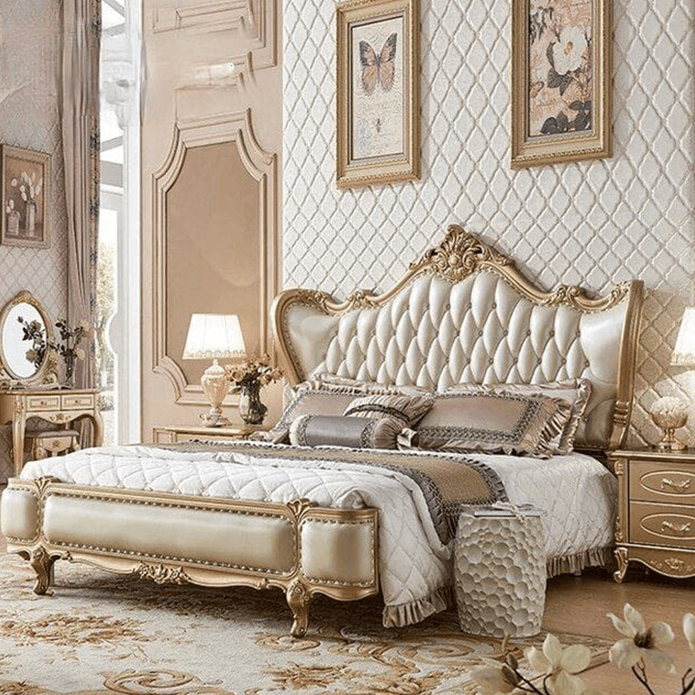 Regal Chinioti Carving Bed