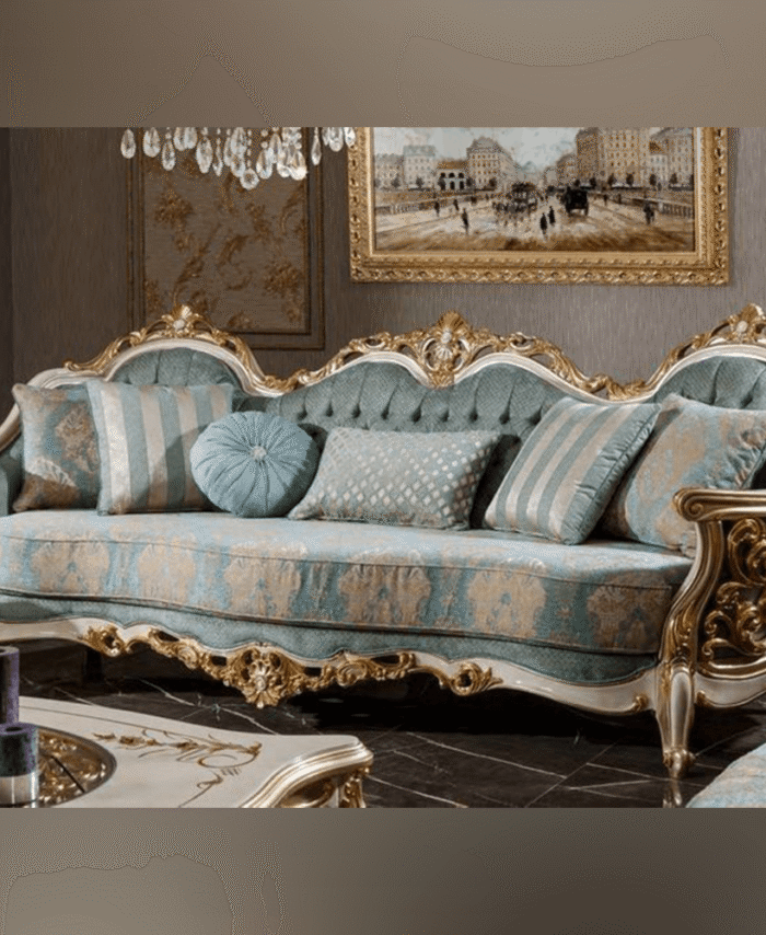 Chinioti Majestic Carved Sofa
